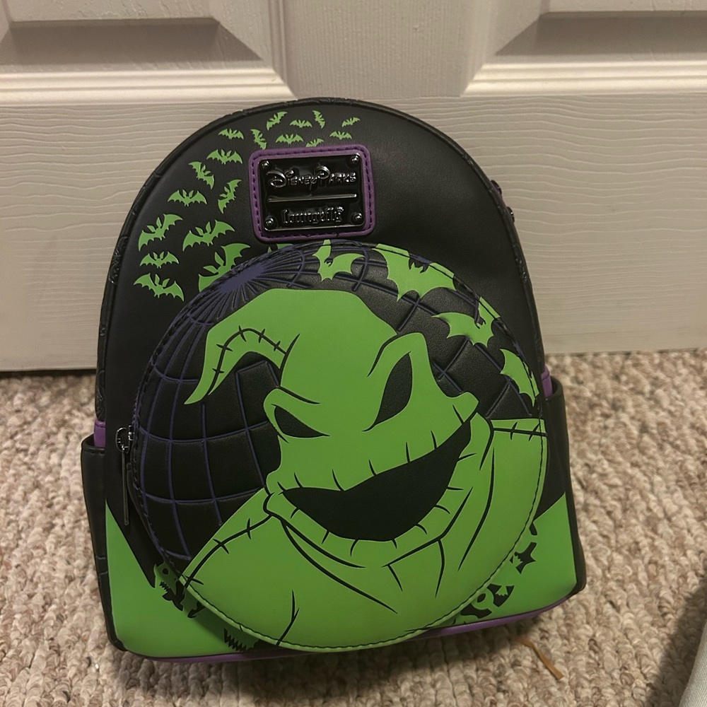 Disney Parks x Loungefly Oogie Boogie Bash 2024 Glow in the Dark Backpack